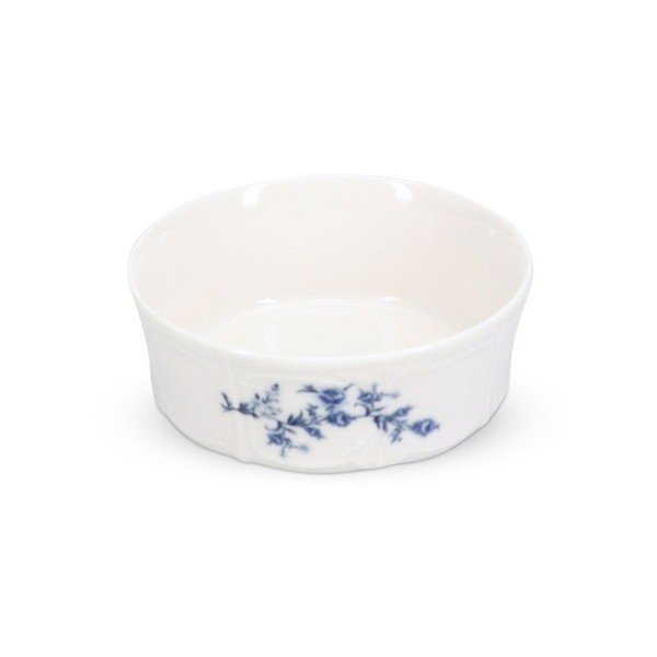 Fehér-kék porcelán tálka 410 ml Retro – BonBistro-image-3