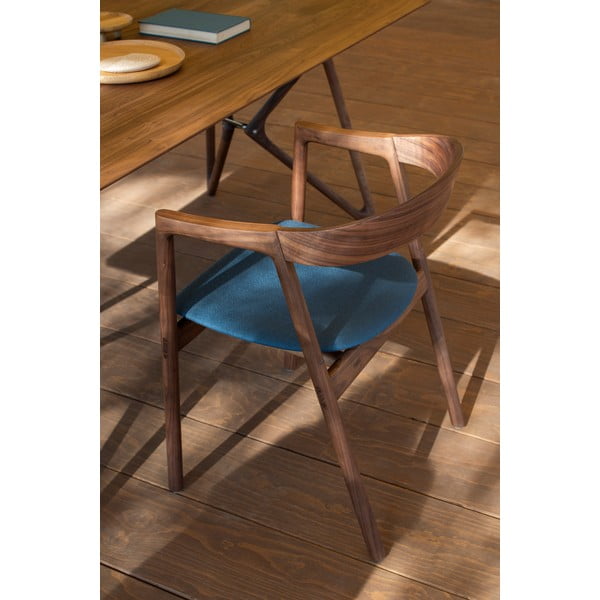 Kék-barna étkezőszék Muna – Gazzda-image-3
