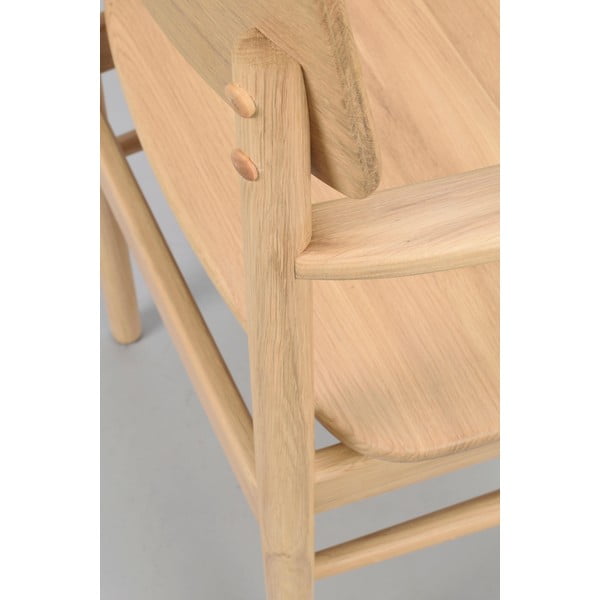 Natúr színű tölgyfa étkezőszék Maidstone – Rowico-image-4
