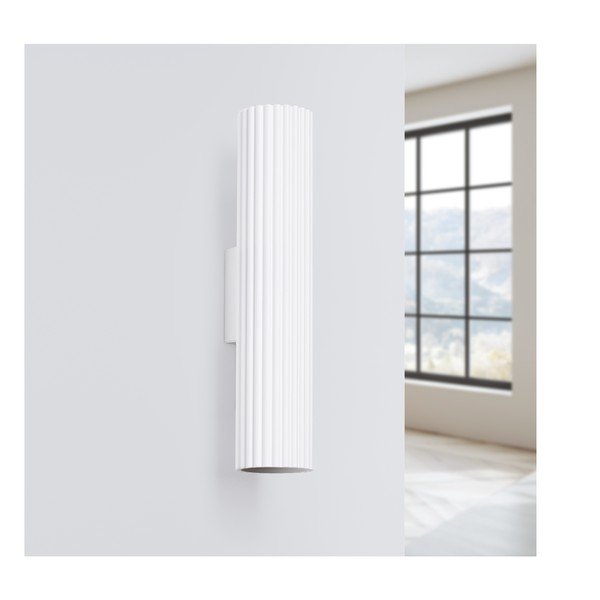 Fehér fali lámpa Gleam – Sollux-image-2