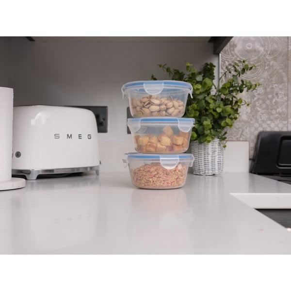 Élelmiszertartó doboz szett 3 db-os Clip Tight – Addis-image-2