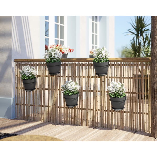 Újrahasznosított műanyag függő virágcserép ø 20 cm Capri – Artevasi-image-2