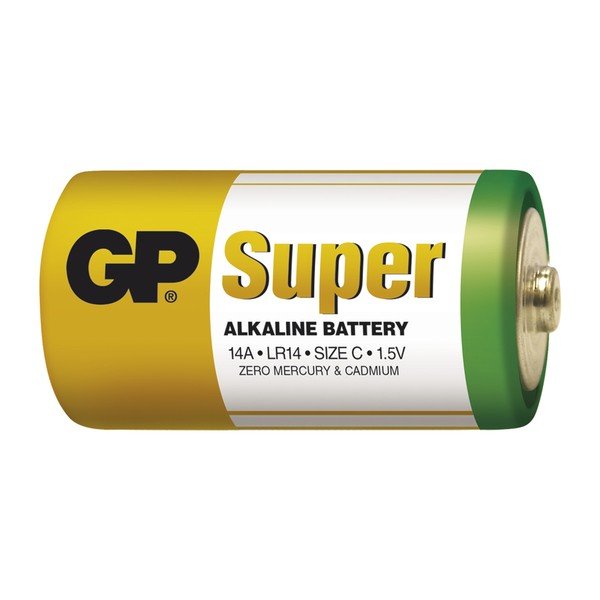 GP Super 2 db alkáli elem, C - EMOS-image-1