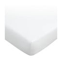 Fehér gumis egyiptomi pamut lepedő 90x190 cm – Bianca