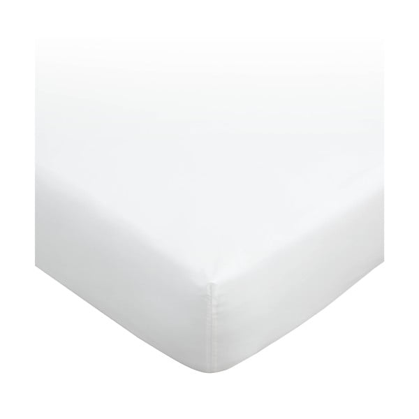 Fehér gumis egyiptomi pamut lepedő 90x190 cm – Bianca