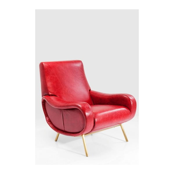 Capitano piros fotel - Kare Design