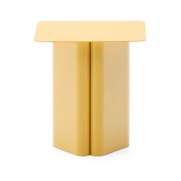 Fém tárolóasztal 42x42 cm Arvin – Kave Home