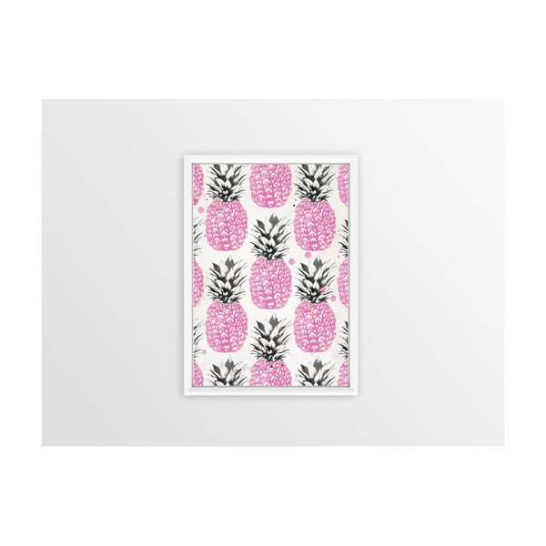 Pink Pineapples kép, 30 x 20 cm - Piacenza Art