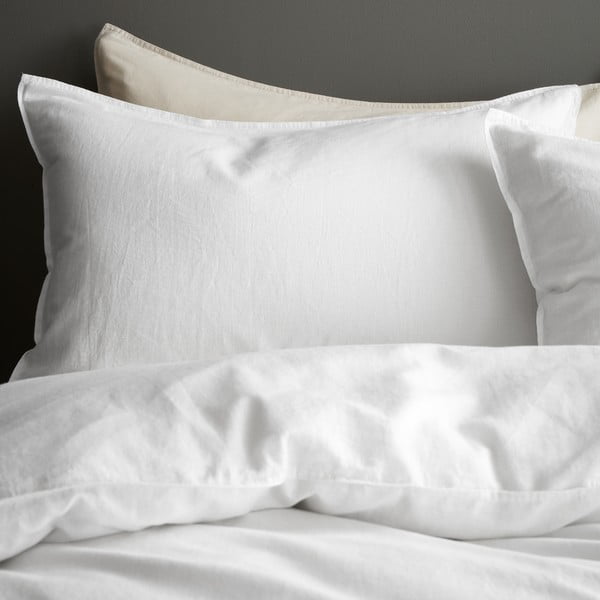 Fehér kétszemélyes ágyneműhuzat 200x200 cm Relaxed – Content by Terence Conran-image-1