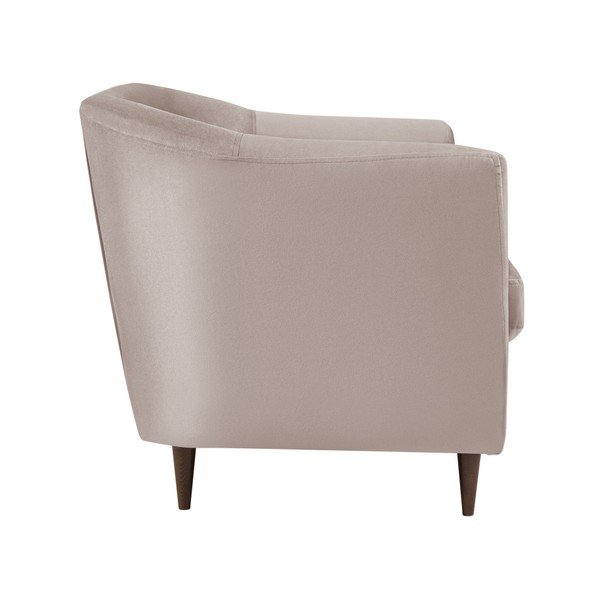 Glam bézs bársonykanapé,125 cm - Kooko Home-image-3
