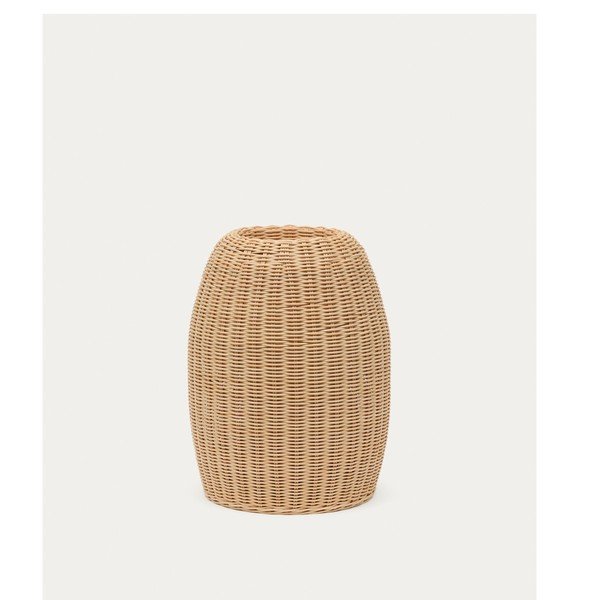 Natúr színű rattan váza (magasság 40 cm) Zilna – Kave Home