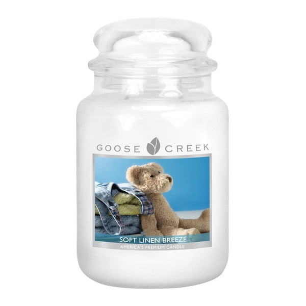 Friss mosás illatgyertya üveg edényben, 150 égési idő - Goose Creek
