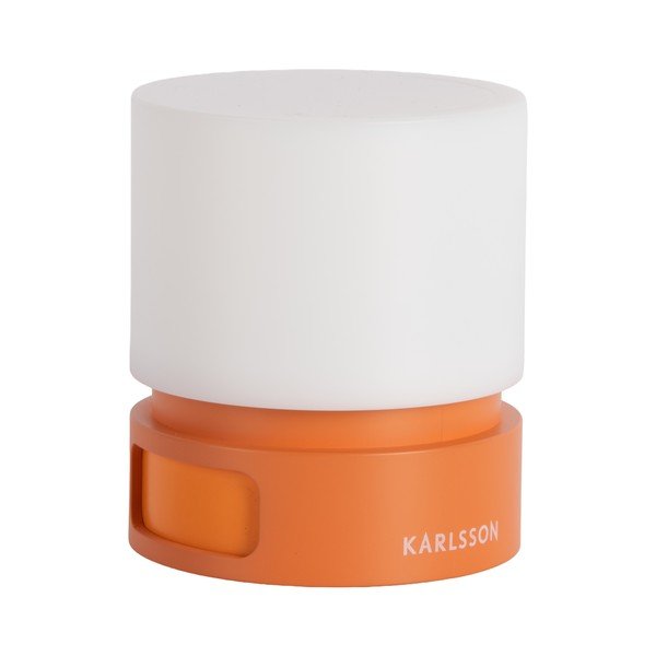 Digitális-asztali ébresztőóra ø 8 cm Pillar – Karlsson-image-2