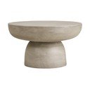 Kerámia kerek kerti dohányzóasztal ø 60 cm Bonnet – House Nordic