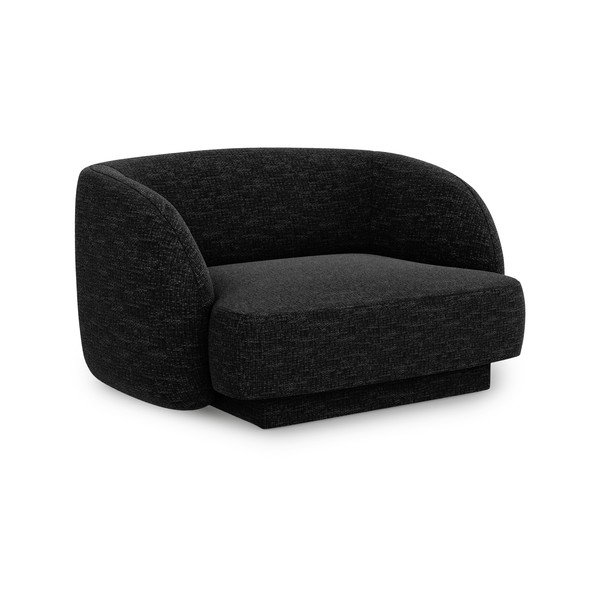 Antracitszürke fotel Miley – Micadoni Home-image-3