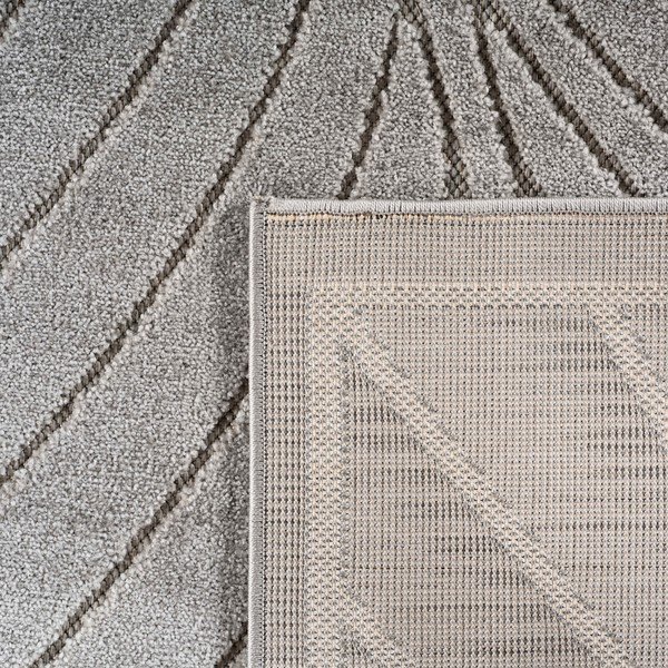 Ezüstszínű kerek kültéri-beltéri szőnyeg ø 120 cm Nova 1204 – Ayyildiz Carpets-image-3