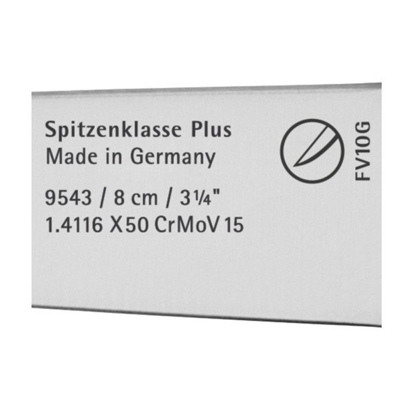 Spitzenklasse speciálisan kovácsolt zöldségvágó kés rozsdamentes acélból, hossza 8 cm - WMF-image-1
