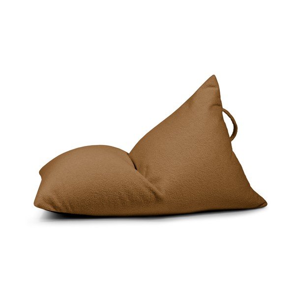 Barna buklé gyerek babzsákfotel Razzy – SLOWDOWN