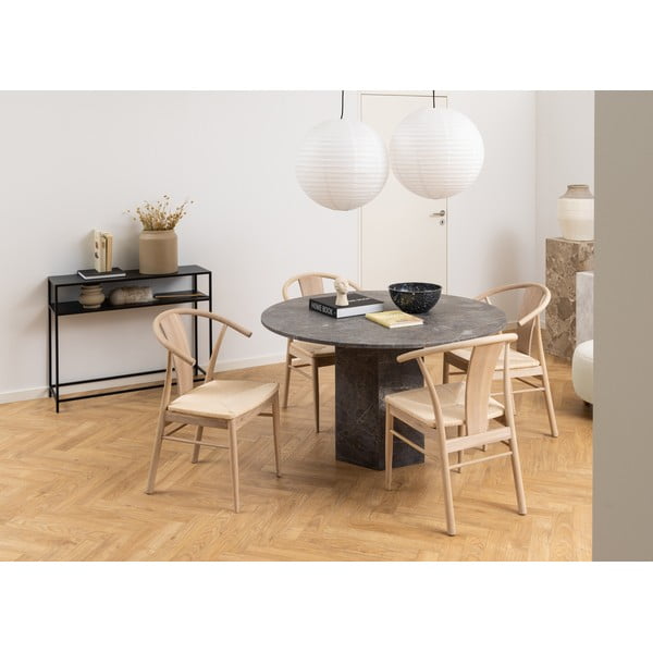 Newcastle fekete konzolasztal, 100 x 35 cm - Actona-image-3