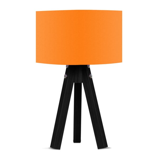 Blackie asztali lámpa narancssárga lámpaburával - Kate Louise