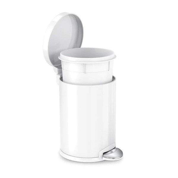 Acél pedálos szemetes 4,5 l - simplehuman-image-2