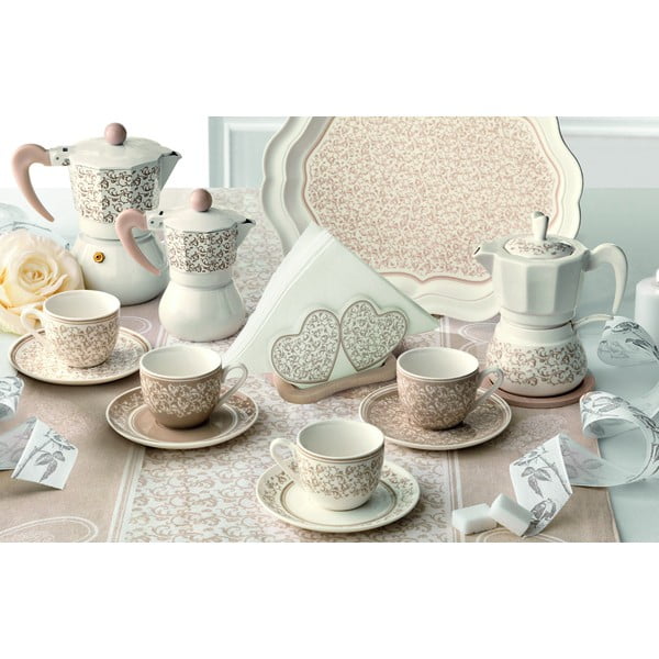 Cukortartó és tejkiöntő készlet Riccioli di Fata – Brandani-image-1