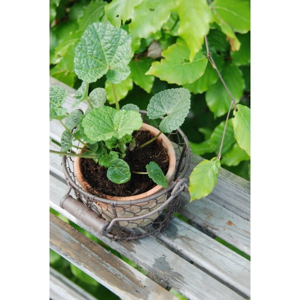 Terrakotta kézzel készített virágcserép ø 12 cm – Esschert Design-image-2