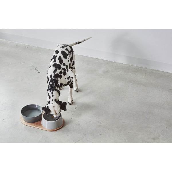 Kisállat tálka alátét 24x46 cm Doppio Oak Natural M/L – MiaCara-image-4