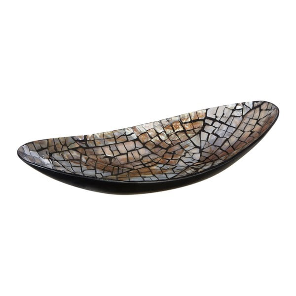 Crackle Mosaic dekortál, kagylóhéj díszítéssel - Premier Housewares