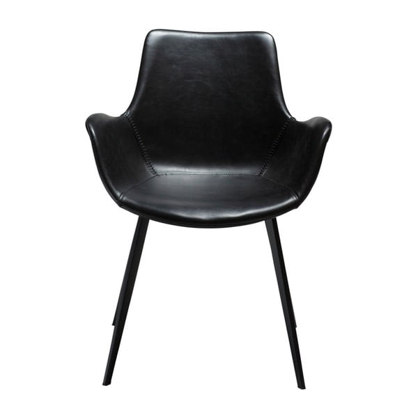 Denmark Hype fekete műbőr karfás étkezőszék - DAN-FORM-image-1