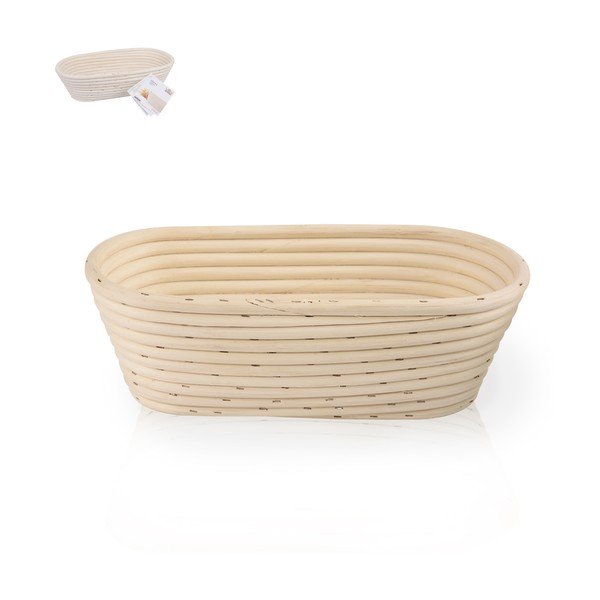 Rattan természetes fűzfavessző kosár, 32 x 15 cm - Orion-image-1