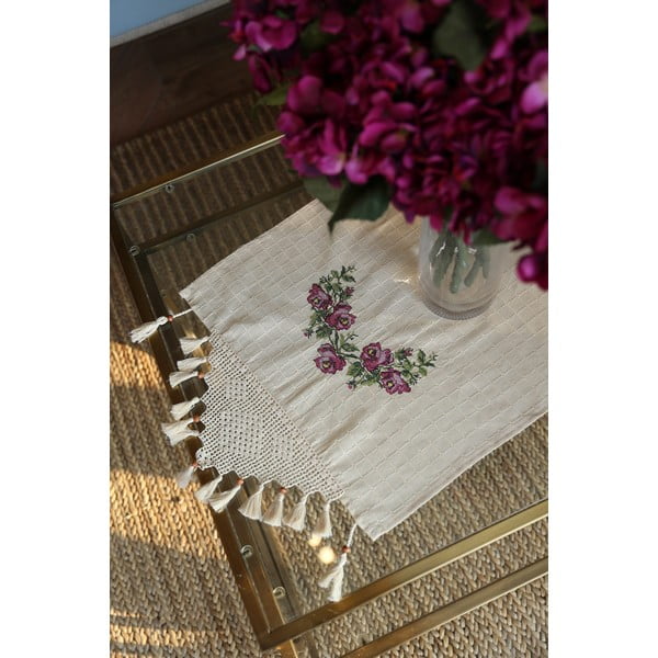 Pamut asztali futó 45x150 cm Cross – Oyo Concept-image-4