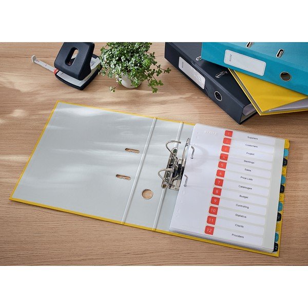 Cosy sárga iratrendező puha borítóval, A4 - Leitz-image-1