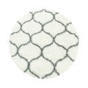 Krémszínű kerek szőnyeg ø 160 cm Salsa – Ayyildiz Carpets