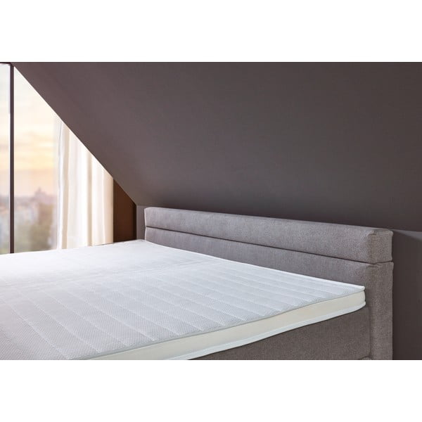 Szürke boxspring ágy 180x200 cm Kokomo – Rojaplast-image-2
