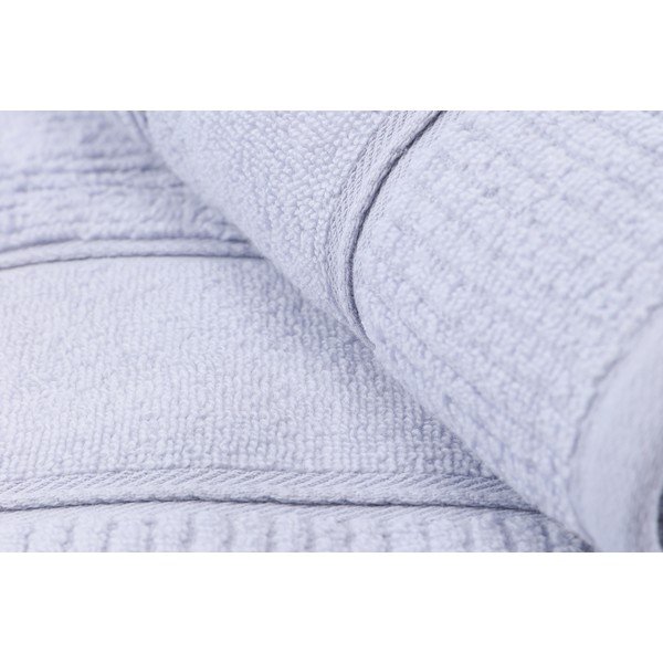 Világoskék frottír pamut törölköző szett 2 db-os 50x90 cm Daniela – Foutastic-image-1