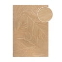 Lino Leaf világosbarna gyapjú szőnyeg, 160 x 230 cm - Flair Rugs