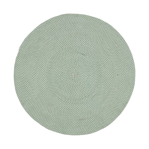 Rodhe zöld szőnyeg újrahasznosított műanyagból, ø 150 cm - Kave Home