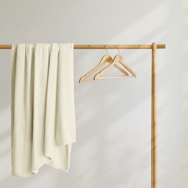 Henry krémszínű mikroszálas takaró, 200 x 150 cm - DecoKing-image-3