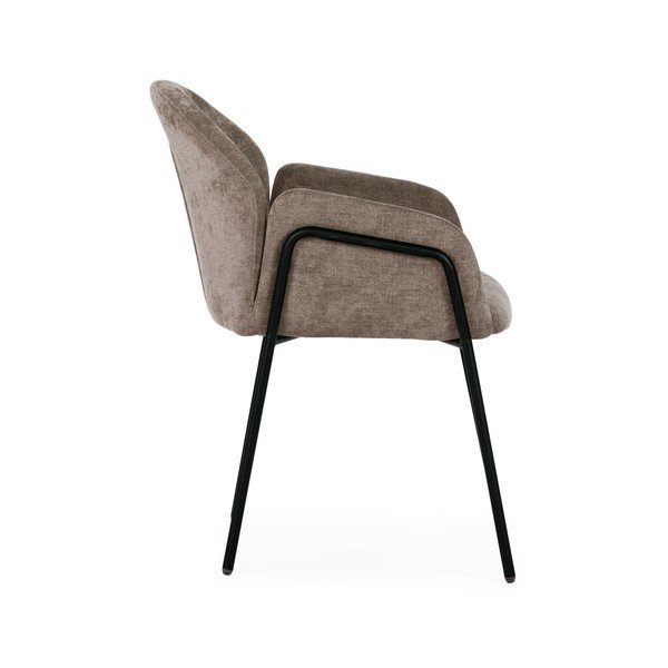 Barackszínű kárpitozott étkezőfotel szett 2 db-os Aslin – MOME-image-4