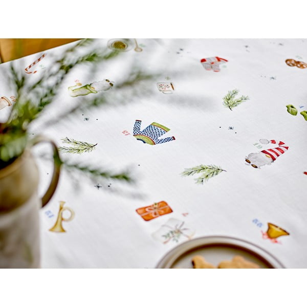 Pamut asztalterítő karácsonyi mintával 140x350 cm Christmas Days – Södahl-image-2