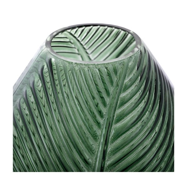 Zöld üveg váza (magasság 22 cm) Terrassa – AmeliaHome-image-2