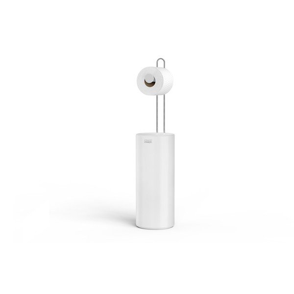 Fehér műanyag WC-papír tartó állvány EasyStore – Joseph Joseph-image-1