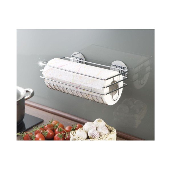 Turbo-Loc öntapadós konyhai papírtörlő tartó, max. 40 kg - Wenko-image-2