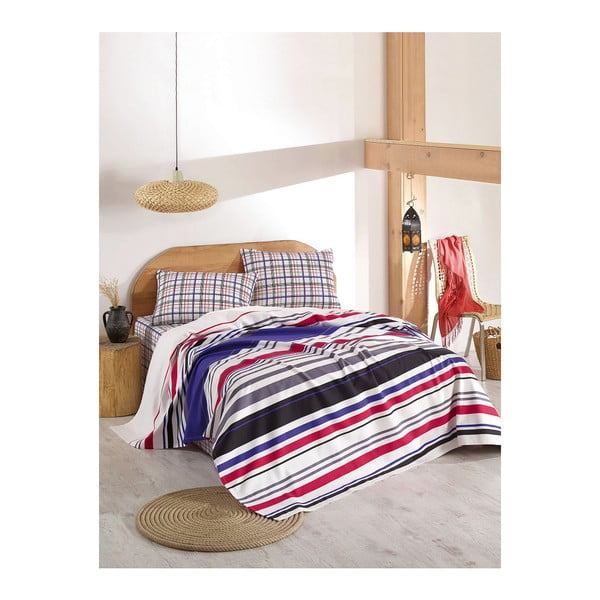 Basso Cairo könnyű pamut ágytakaró egyszemélyes ágyra, 160 x 200 cm
