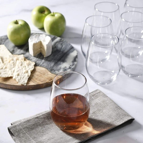 Pohár szett 6 db-os 350 ml Amber – Hermia-image-2