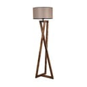 Barna állólámpa textil búrával (magasság 149 cm) Maçka – Opviq lights