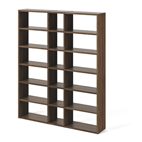 Pombal sötétbarna könyvespolc, magasság 224 cm - TemaHome-image-2