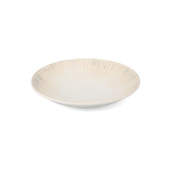Világosszürke mély porcelán tányér ø 25,5 cm Nuance – BonBistro
