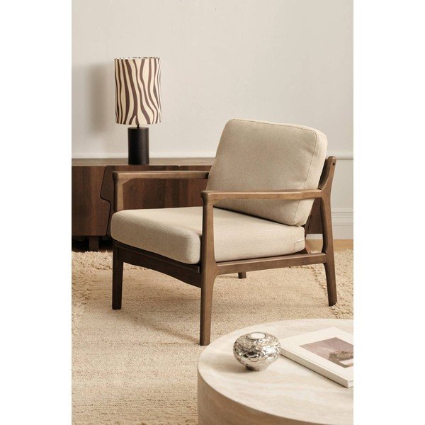 Bézs fotel Gostav – Ellos Home-image-1
